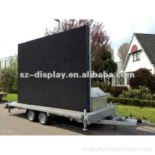 Custom size truck mounted p8 SMD full color LED display